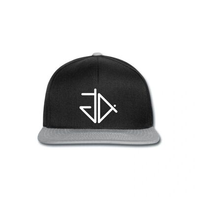 G.A Logo SnapBack Cap - Black/grey