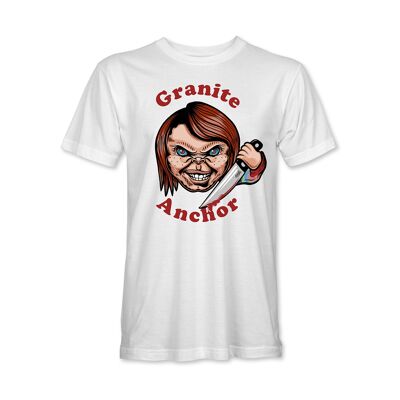 Chucky T-Shirt - White Front print