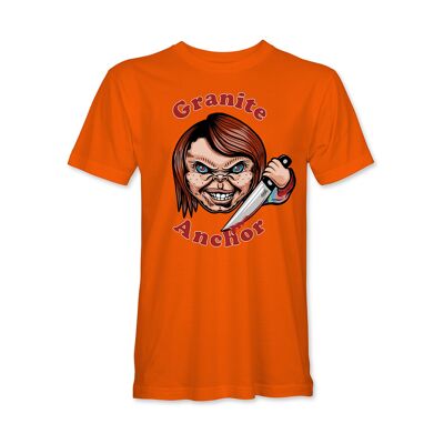 Chucky T-Shirt - Orange Front print