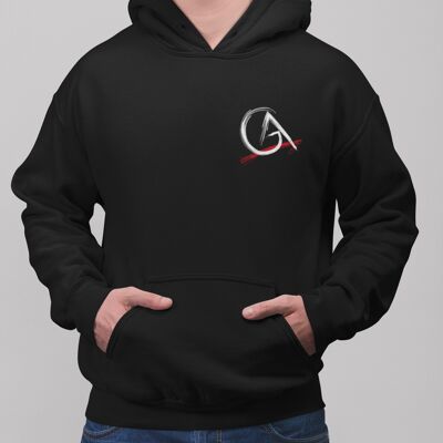 Attitude Logo Hoodie - Pocket print