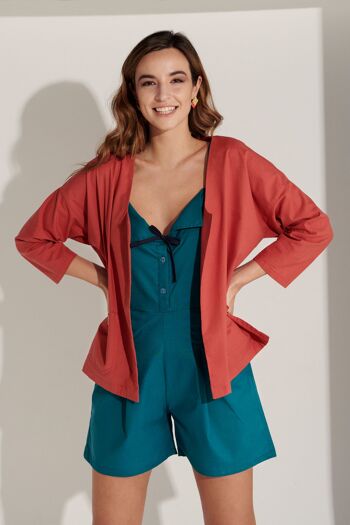 Veste Delphine Terracotta 2