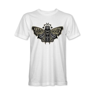 Death Head Moth T-Shirt - White