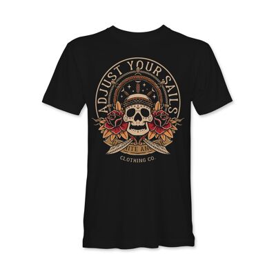 Adjust Your Sails T-Shirt - Black