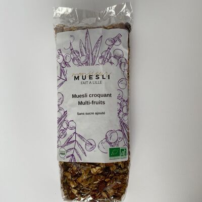 Muesli croquant multifruits - paquet de 350g