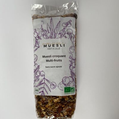 Crunchy multifruit muesli - 350g pack