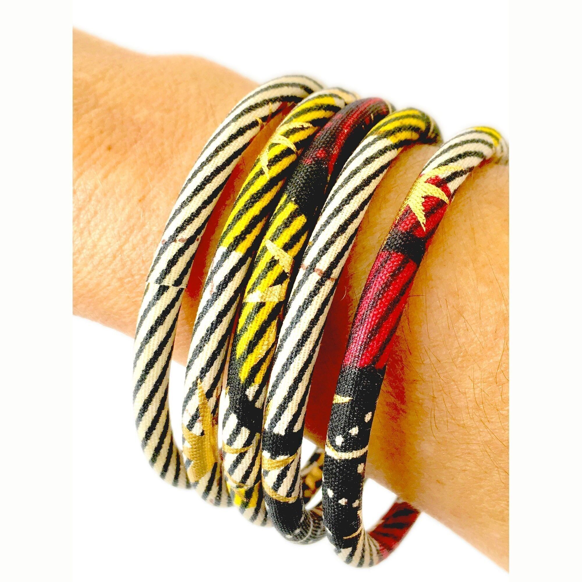 African gold bangle bracelets | ShopLook
