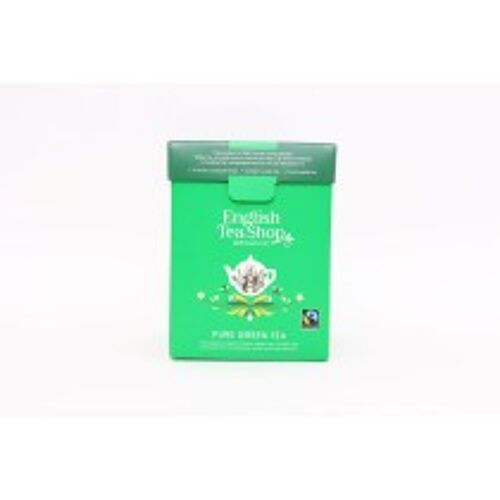 Organic and Fairtrade Pure Green Tea 80g