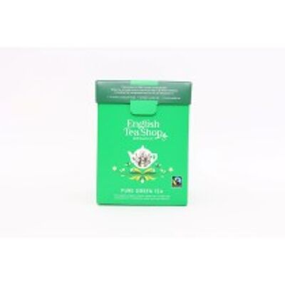 Organic and Fairtrade Pure Green Tea 80g