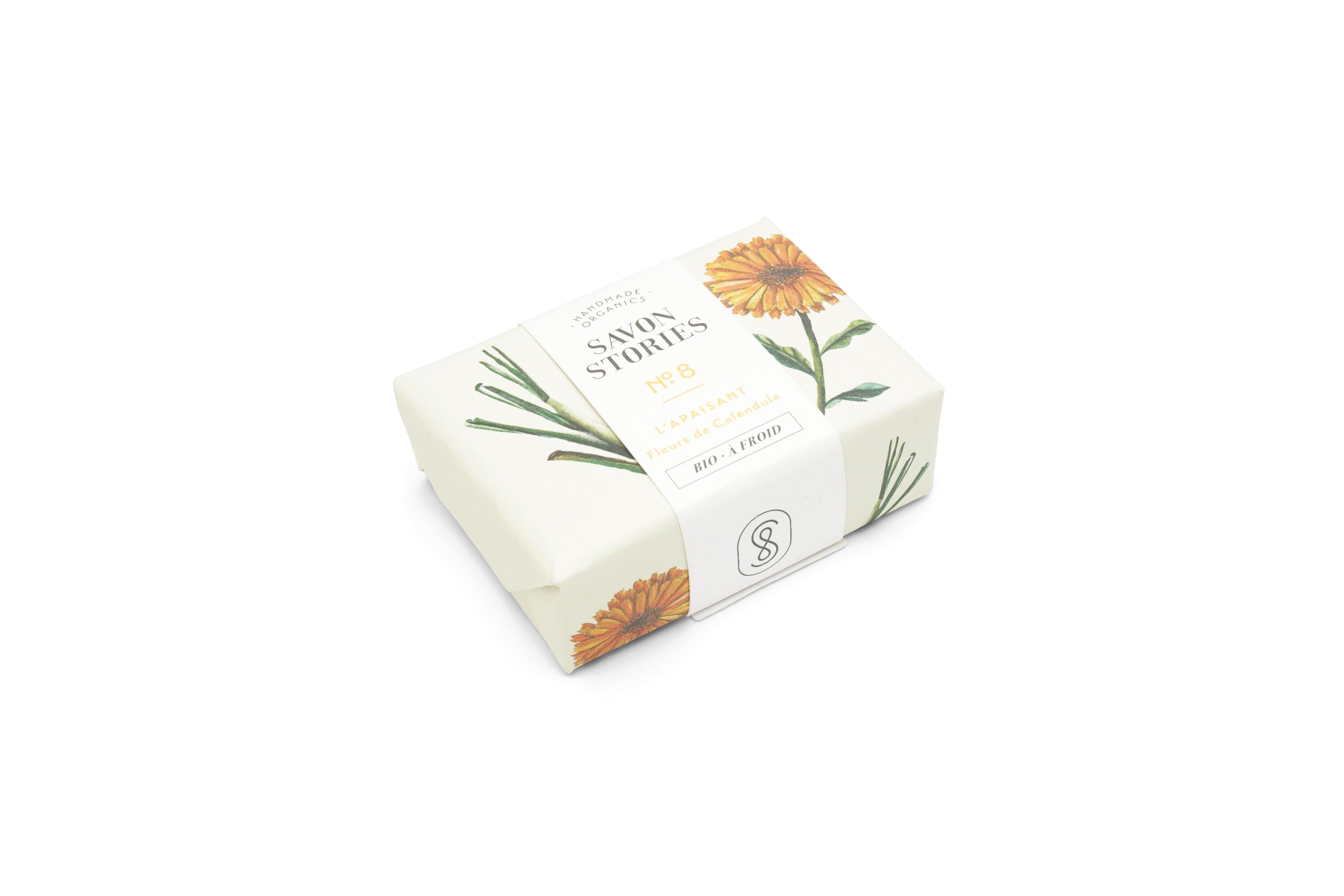 Savon Bio & Naturel Citronnelle et Calendula N°8 L’Apaisant