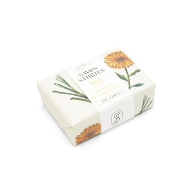 Organic & Natural Lemongrass and Calendula Soap N°8 Soothing