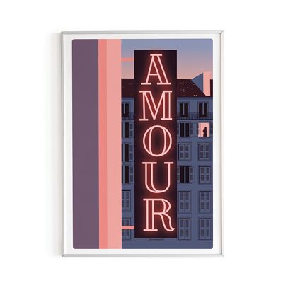 Affiche Hôtel Amour