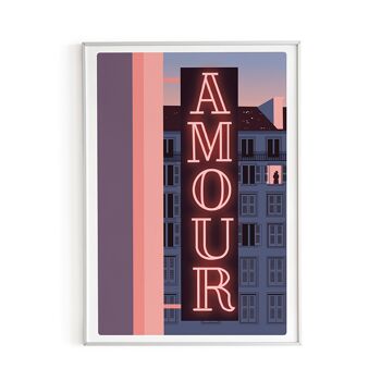 Affiche Hôtel Amour 1
