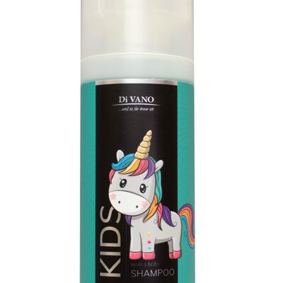 CHAMPÚ PARA EL CABELLO Y EL CUERPO PARA NIÑOS Ice 160 ml unicornio