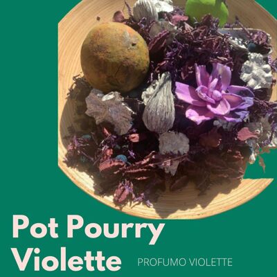 Pot Pourry "Violette" Voglio BenEssere profumo Violetta, 500g
