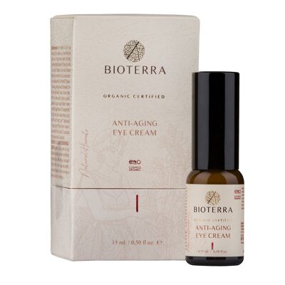 BIOTERRA Crema Contorno de Ojos Anti-Edad Orgánica