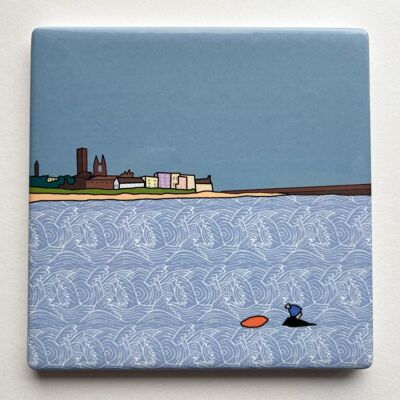 St Andrews Ceramic Coaster