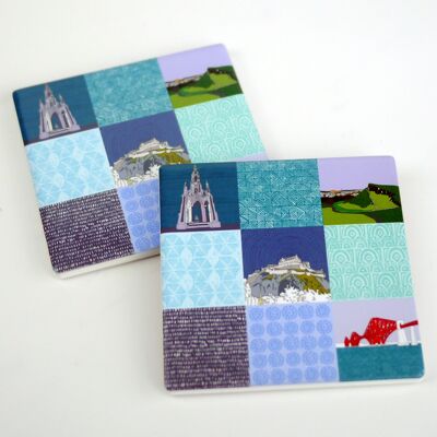 Edinburgh Mix - Ceramic Coaster