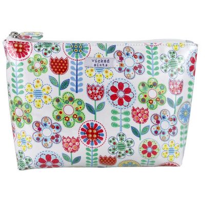 Creative Blooms multi medium soft aline cos bag