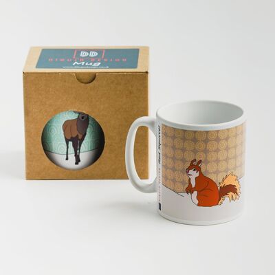Scottish Animal - Mugs - Red Squirrel