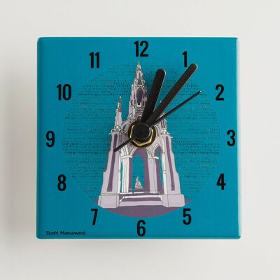 Edinburgh Landmarks - Mini Clocks - Scott Monument