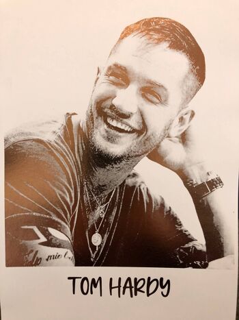 Tom Hardy Foil Print A4 sans cadre 2