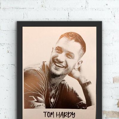 Tom Hardy Foil Print A5 No Frame