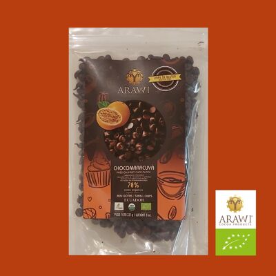Couverture de chocolat Arawi 70% bio fruit de la passion 1kg