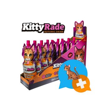 Kittyrade Boisson pour chat enrichie en prébiotiques | Solution d’hydratation et de réhydratation 10x250ml 2