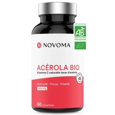 Acerola Orgánica - 60 tabletas