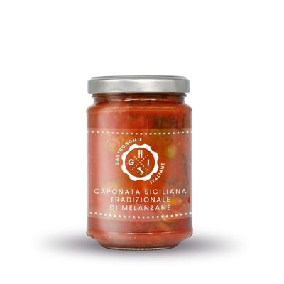 Traditionelle sizilianische Auberginen-Caponata 314 ml