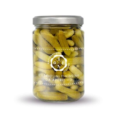 Very fine gherkins for aperitif 314 ml