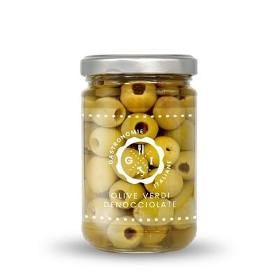 Green olives dénoyautées 314 ml