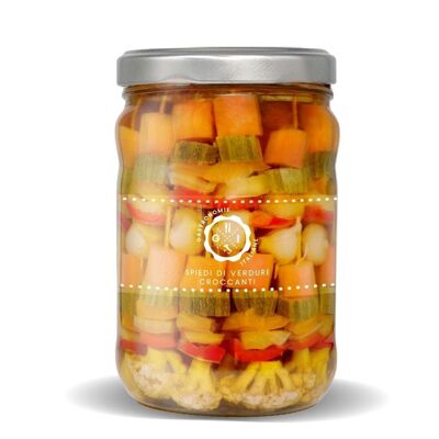 Giardiniera skewers in oil - 35 skewers c.ca 1700 ml