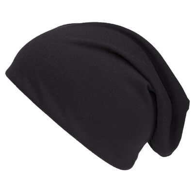 Gorro Shenky | aspecto vintage | patrón | colorido | para mujeres y hombres | corte largo | Comodidad | Unisexo | gorro largo | Gorro largo holgado | invierno verano | tapa delgada | Corriendo Gorro Grunge Negro