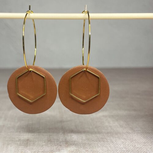 The HEX in Caramel - Terracotta