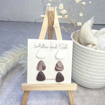 Les clous TRIAD en Chocolat - Sable 3