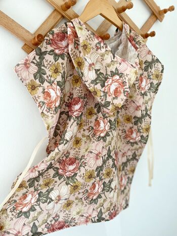 Poncho de bain - Rose vintage rose 3