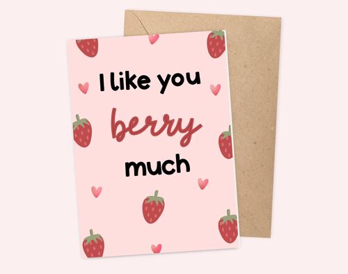 Berry Valentines Card