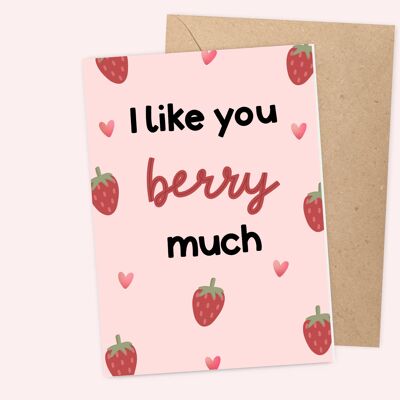 Berry Valentines Card