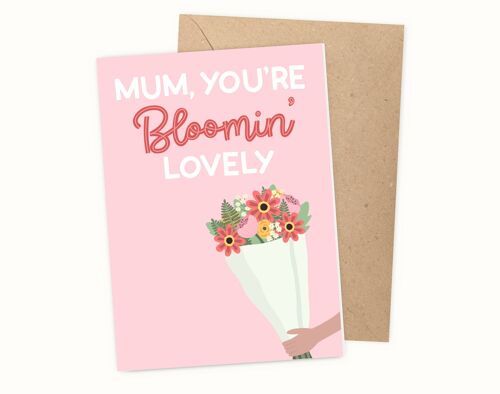 Bloomin' Lovely Mothers Day Card
