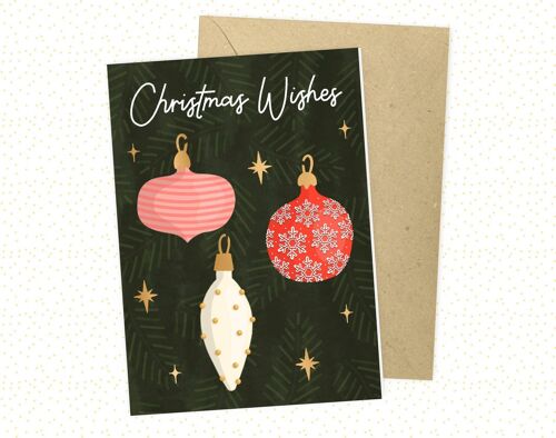 Christmas Wishes Greeting Card