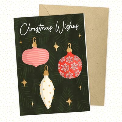 Cartolina d'auguri di auguri di Natale