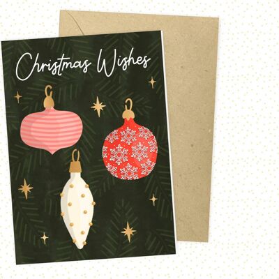 Cartolina d'auguri di auguri di Natale