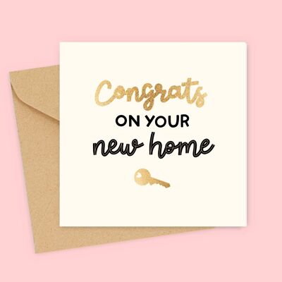 Congrats New Home Card