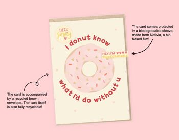 Donut Valentines Card 2
