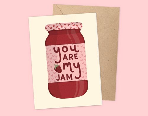 Jam Valentines Card