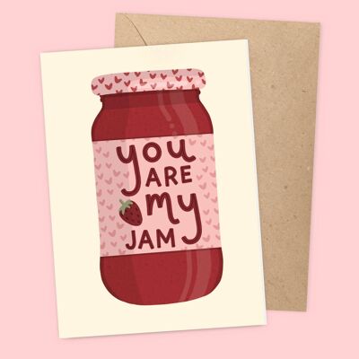 Jam Valentines Card