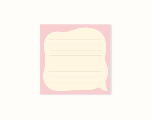 Square Bubble Notepad