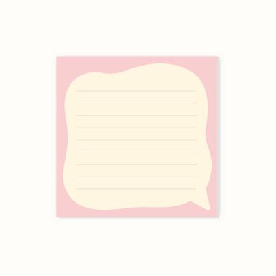 Square Bubble Notepad