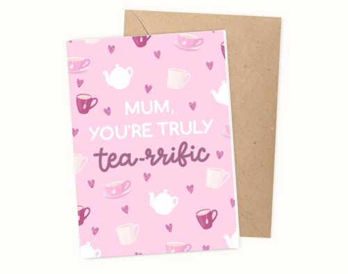 TEA-rrific Mothers day card